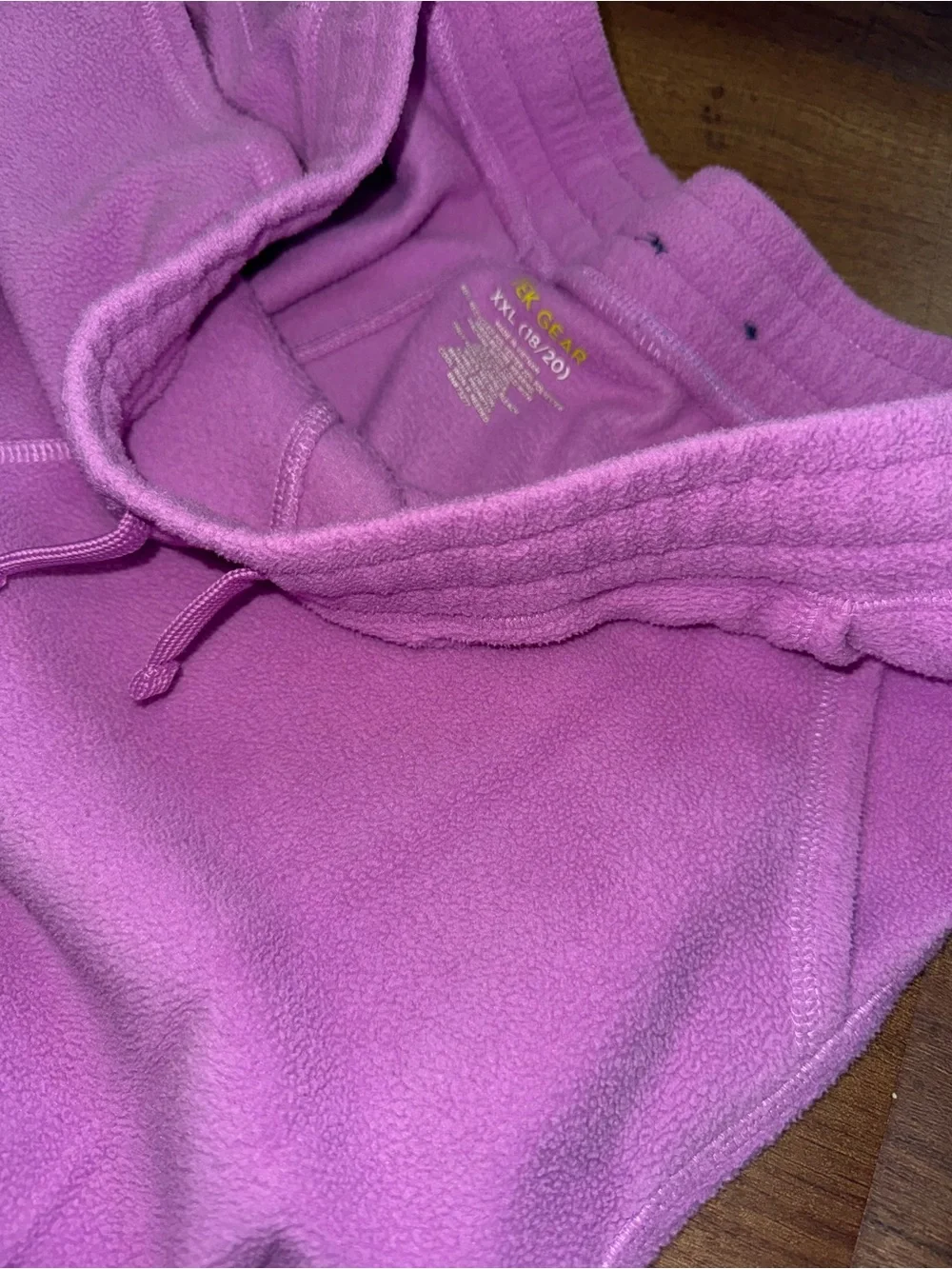 tek gear Pink Fleece Jogger Pants